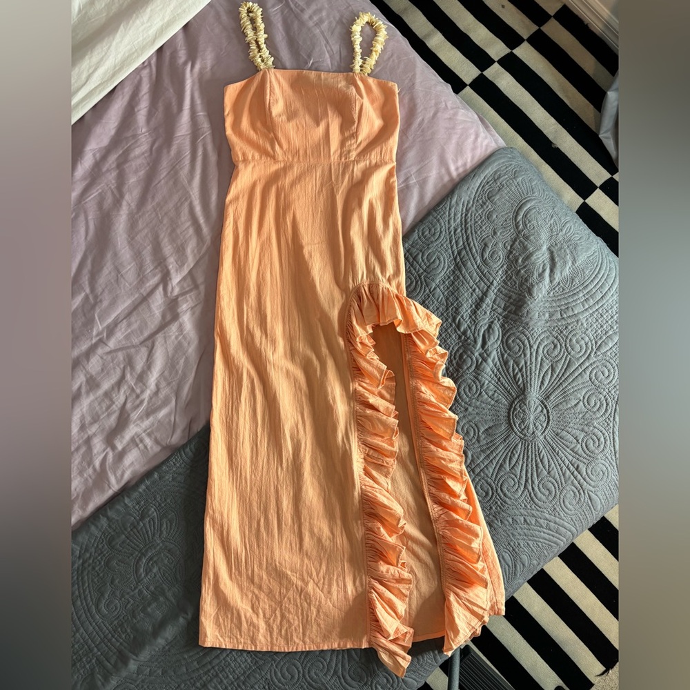 SUNDRESS FRANCINE LONG DRESS NUDE XS - Picture 2 of 12